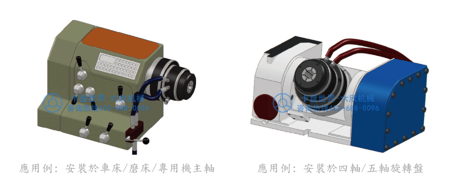 朝铨回转型气压筒夹夹头JAP200