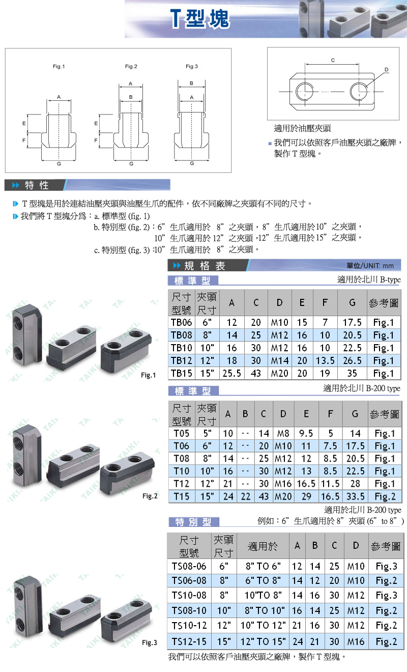 台湾代机T型块