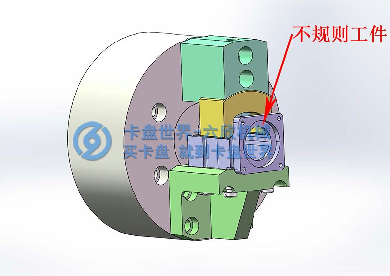 长行程单爪卡盘夹持解决方案